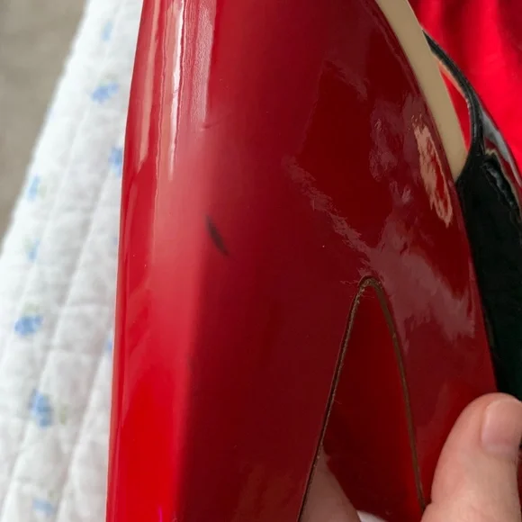 Christian Louboutin slingback heel - Picture 7 of 13